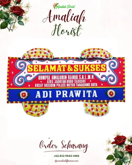 Papan Bunga Ucapan Selamat Kinal